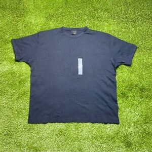 NWT Cambridge Classics Blank Striped Short Sleeve T-Shirt Men’s XL Navy Blue